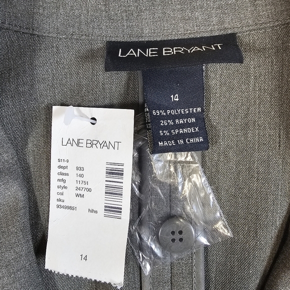 NWT Lane Bryant Green Blazer - Picture 9 of 9